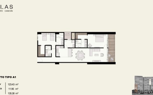 BLAS, Departamento en Preventa en Puerto Cancún