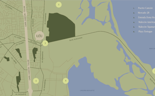 LEU – Venta de Departamentos, Av. Nader SM 3