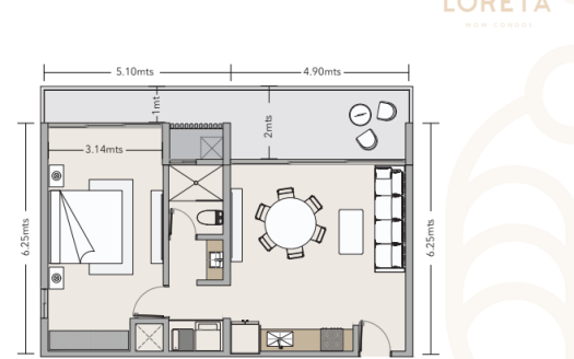 Loreta Venta de Departamentos, Residencial Lausana
