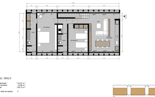 Departamento PH en venta en Olivia, Lausana Residencial, Cancún