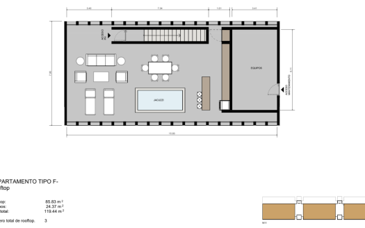 Departamento PH en venta en Olivia, Lausana Residencial, Cancún