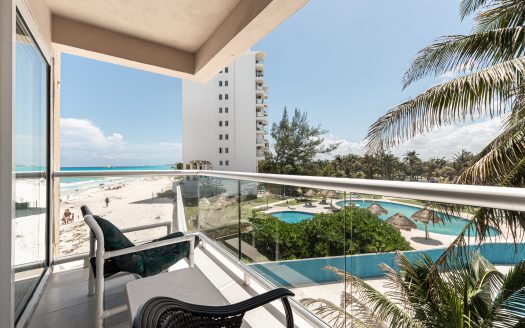 2 estudios en venta frente al mar en Salvia, Zona Hotelera, Cancún