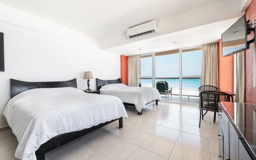2 estudios en venta frente al mar en Salvia, Zona Hotelera, Cancún